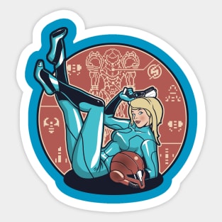 Power-up Pin-up Sticker